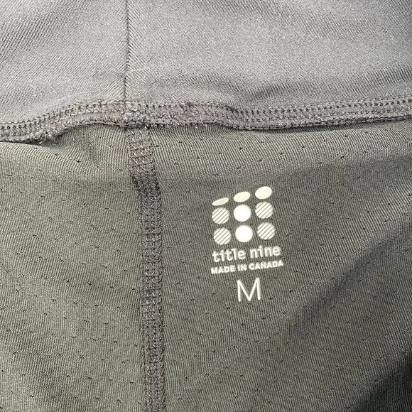 Title Nine Dream Skort Size M Black Tennis Tenniscore Pickleball Mini Skort - Picture 3 of 10